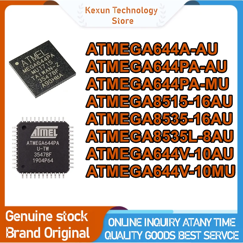 ATMEGA644A-AU ATMEGA644PA-AU ATMEGA8535-16AU ATMEGA8535L-8AU ATMEGA8515-16AU ATMEGA644PA-MU ATMEGA644V-10AU ATMEGA644V-10MU New