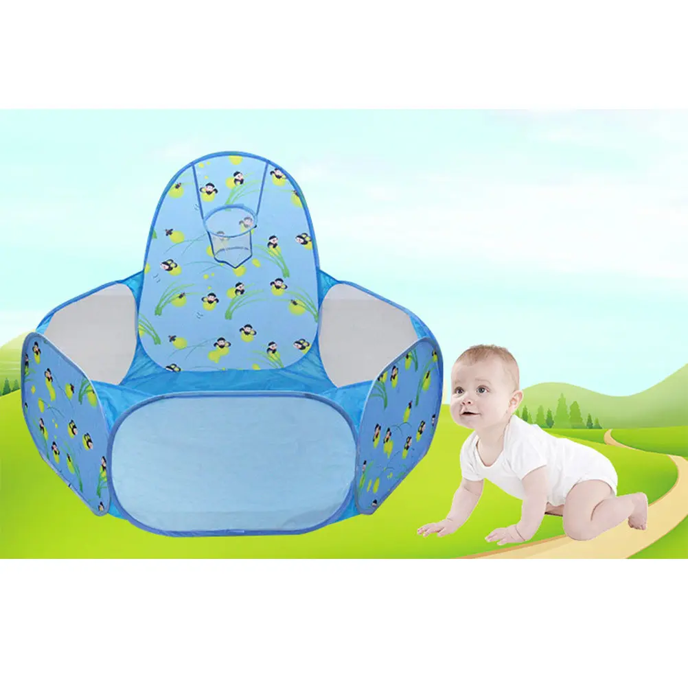 

Детский игровой манеж с узором «Светлячки», прочный материал, легкая сборка, легкий, складной, безопасный, для игр и бассейнов