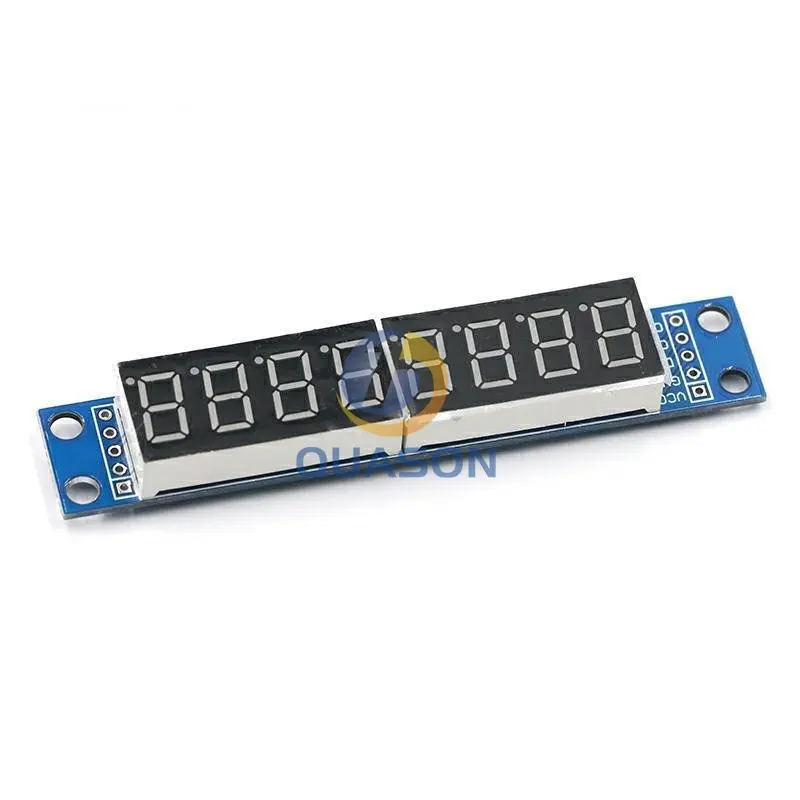 MAX7219 LED Dot Matrix 8 Digit Digital Tube Display Control Module 3.3V 5V Microcontroller Serial Driver 7-segment