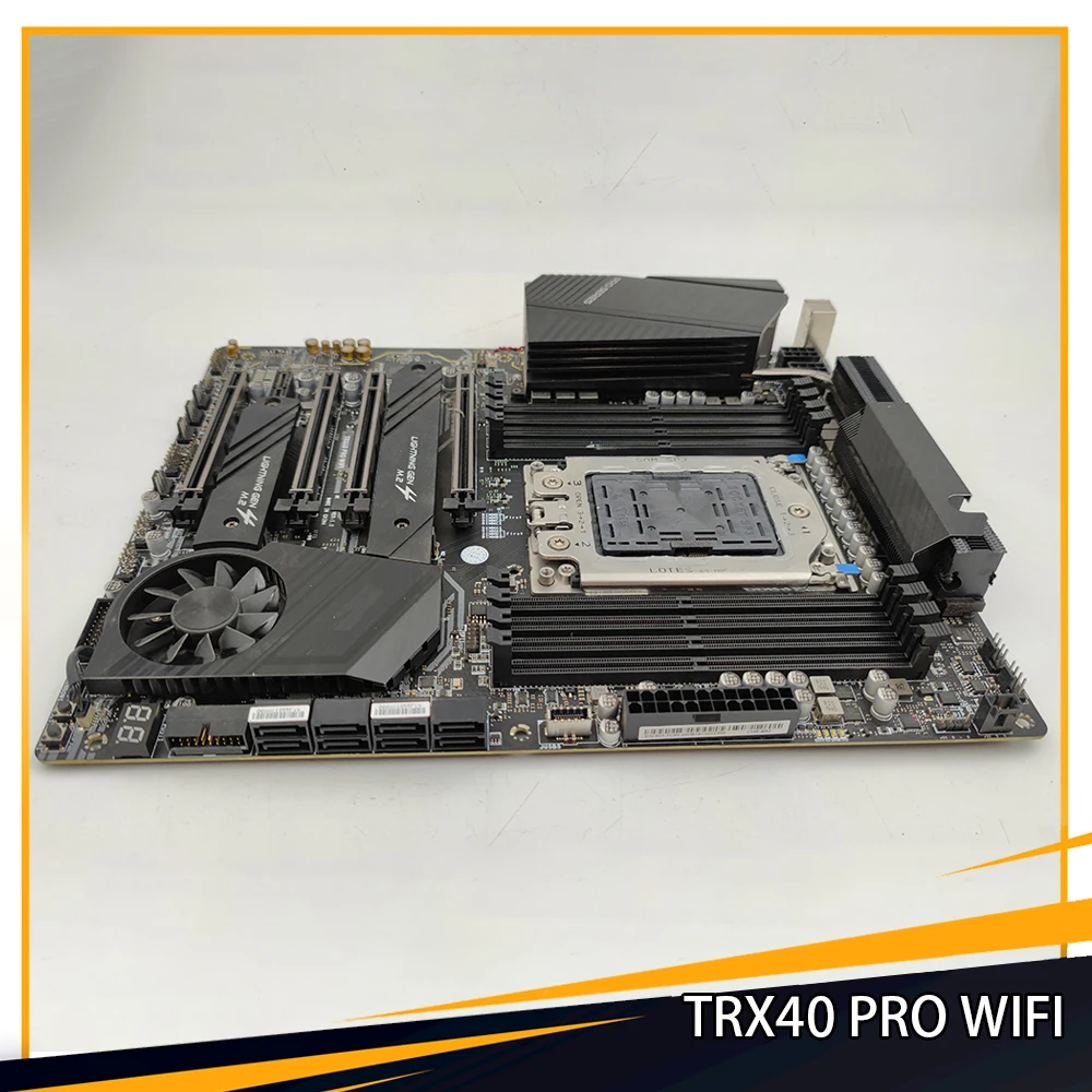 

TRX40 PRO WIFI для Msi Socket sTRX4 DDR4 256 ГБ PCI-E4.0 M.2 * 2 USB3.2 ATX настольная материнская плата