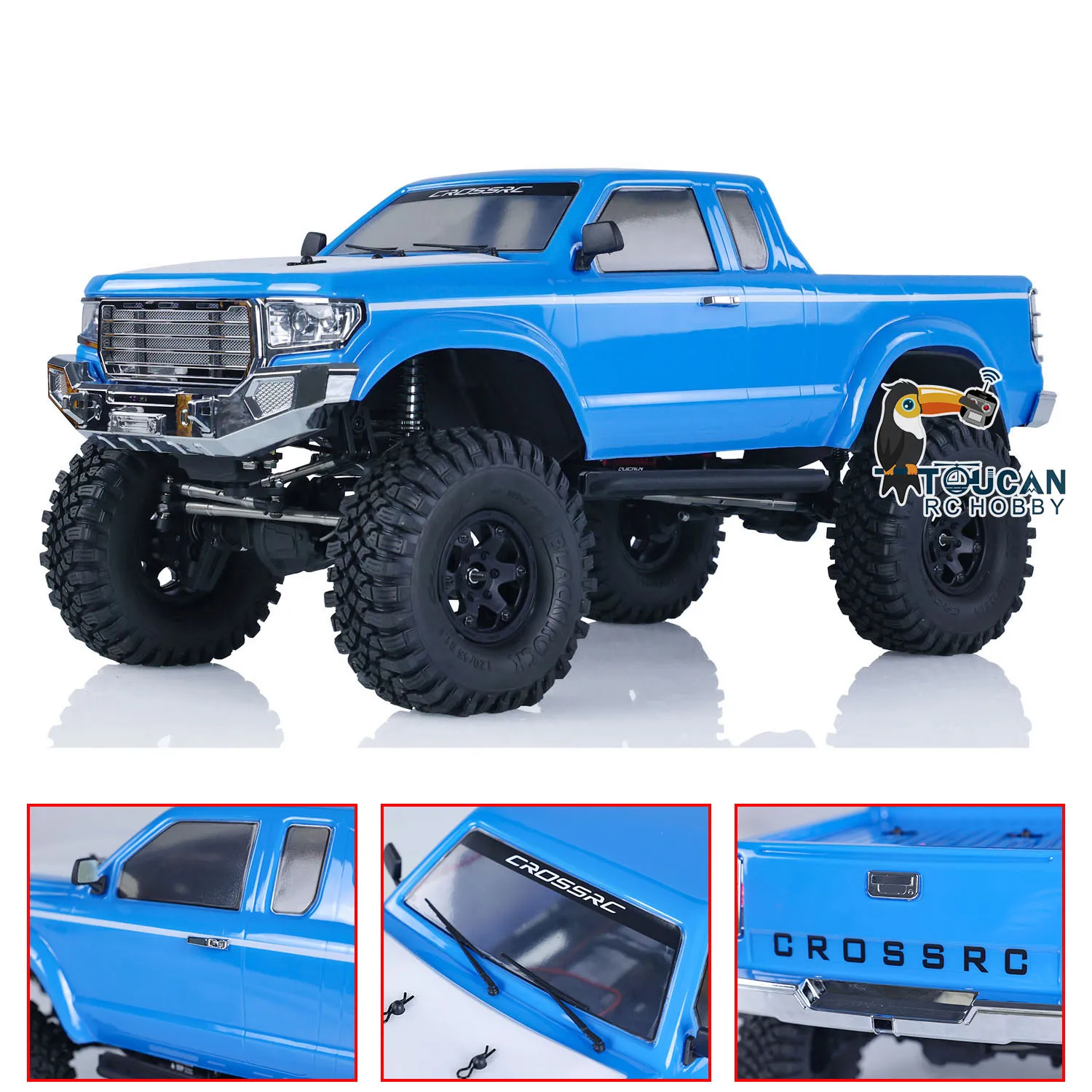 ON Sale CROSSRC 4x4 RC Crawler Car RC Toys 1/10 AT4V RTR Remote Control Off-road Vehicles Ready to Run Model for Gift THZH1652