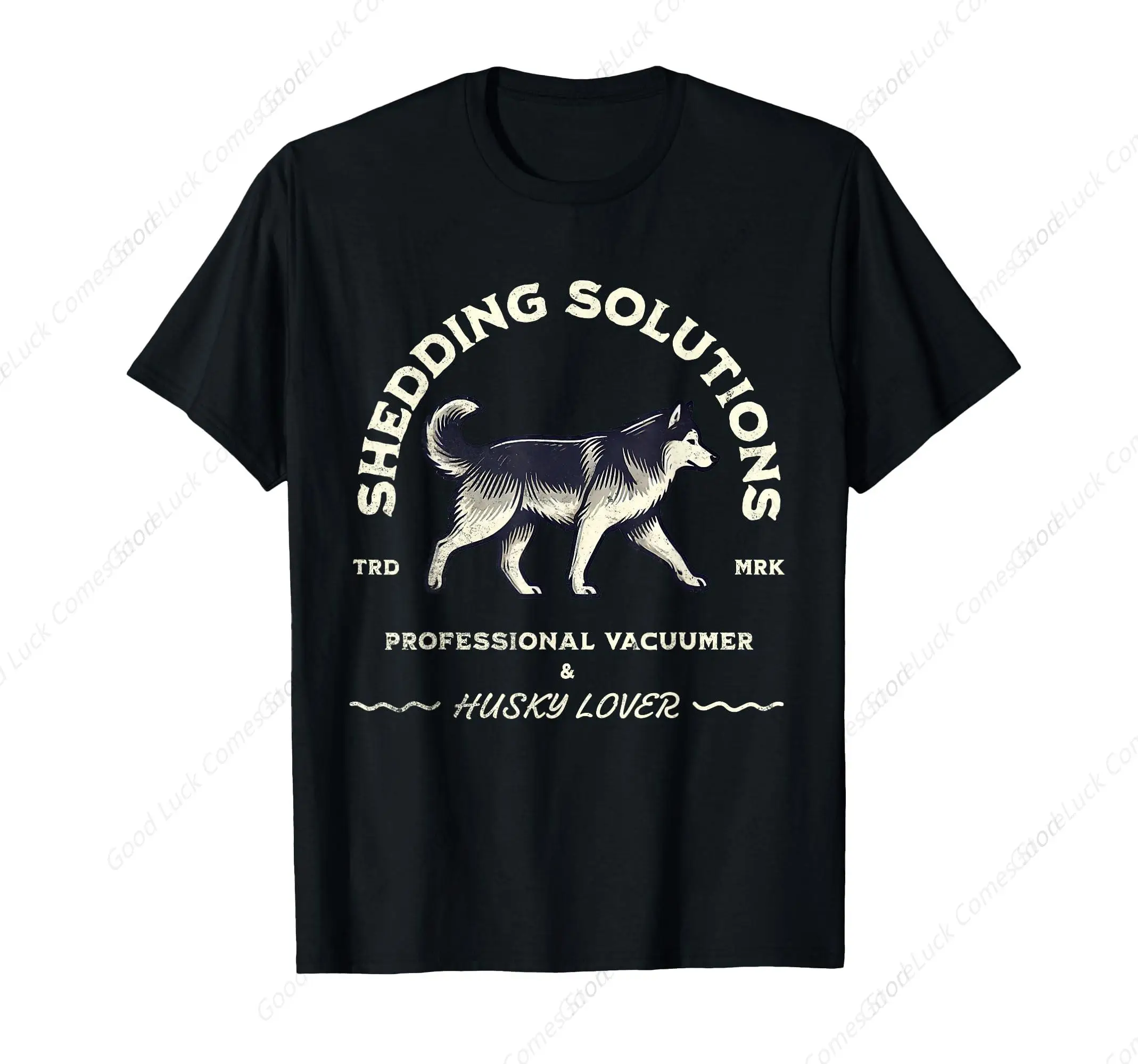 Husky Siberiano divertido Husky amante camiseta impresa mujeres hombres Unisex Camiseta de algodón