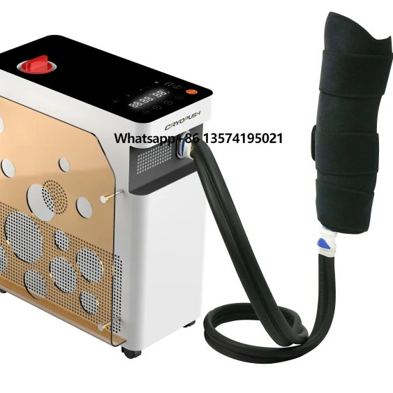 

Cryopush 2022 NEW for Sports Recovery No Ice Needed Pain Relief Hot and Cold Compression Therapy Recovery System