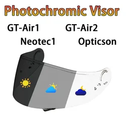 Viosr for GT AIR GT AIR2 Neotec1 Opticson RF1400 GLAMSTER NXR2 CWR1 CWRF RF1200 for shoei visor Helmet Shield UV protectio lens
