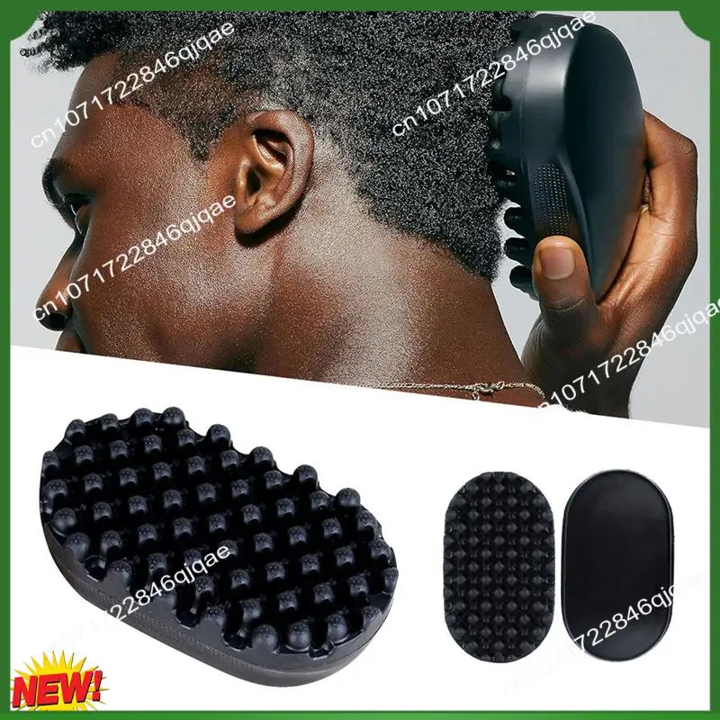 

A48I Щетка для завивки волос из 2 предметов, Щетка для завитков, Инструмент для завивки волнистых локонов, Портативная расческа для завивки волос, черная