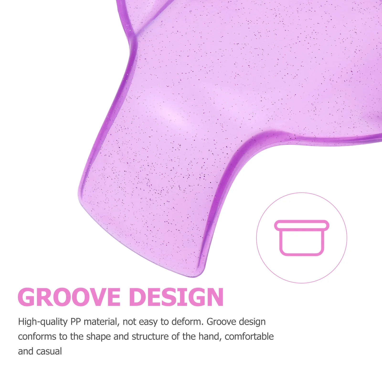 

4Pcs Manicure Bowls Nail Polish Removal Bowls Ergonomic Groove Design Comfortable Hand Soaking Bowl Nail Art Tool for Salon Home