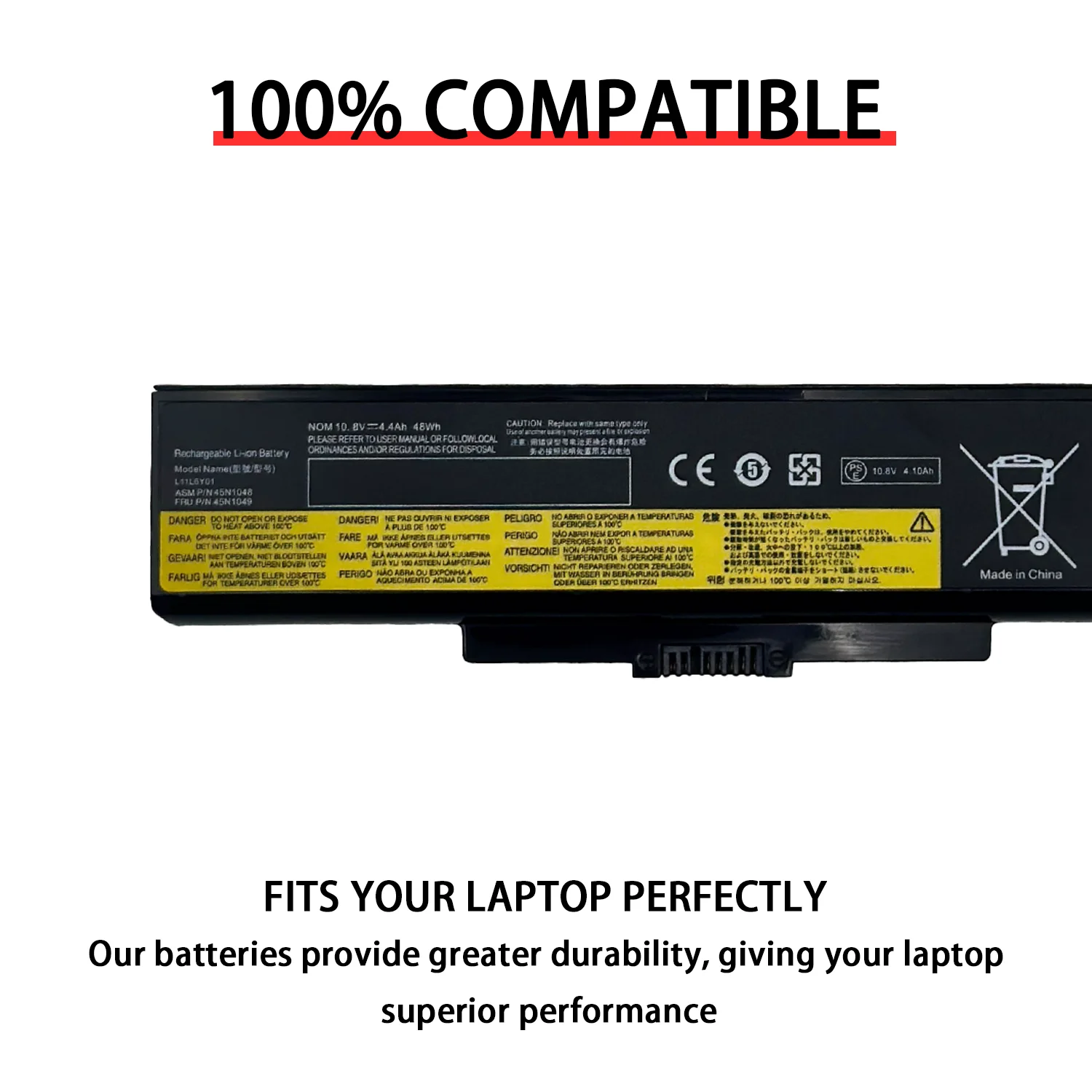 NEW L11L6Y01 Laptop Battery For Lenovo Ideapad G400 Y480 Z480 ThinkPad 75+ E430 E435 E530 E535 45N1048 45N1049