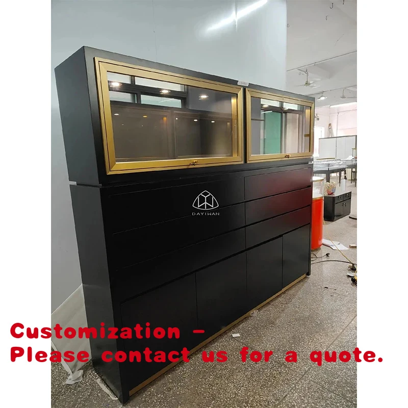 

custom.New Customized Fashion Wooden Luxury Wall Display MDF Jewelry showcase Display Cabinet Matte Lacquer Wood Cabinet