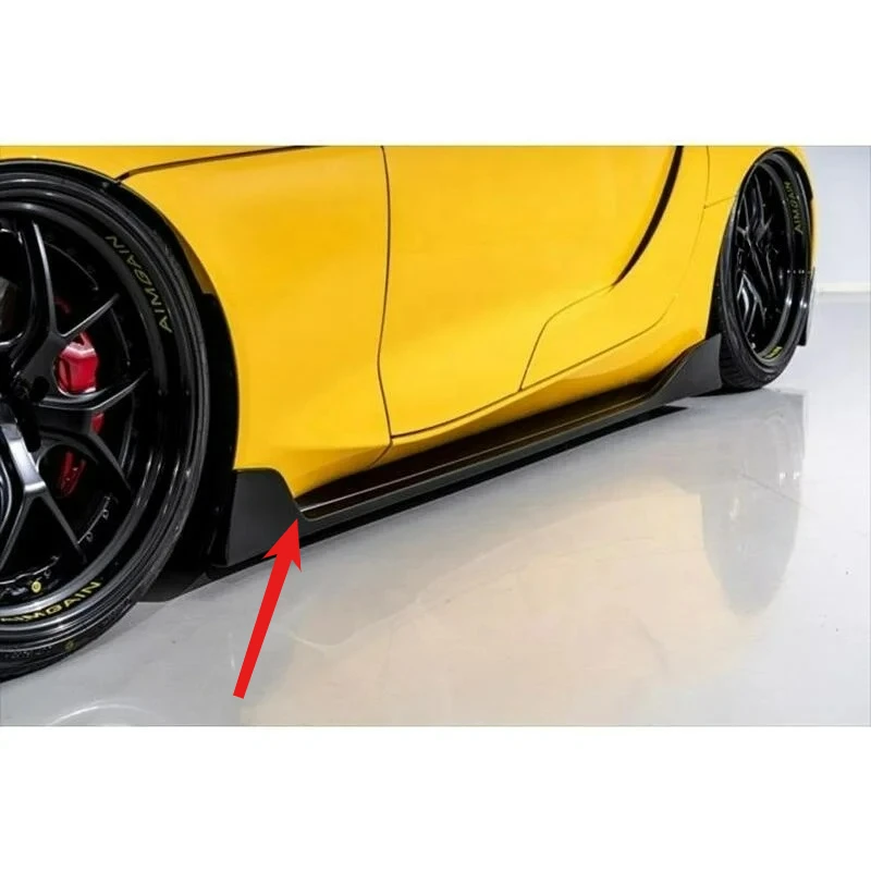 

Scratch-Resistant FORToyota Supra MK5 A90 A91 Side Skirt Rock Panel Carbon Fiber 2019-2023