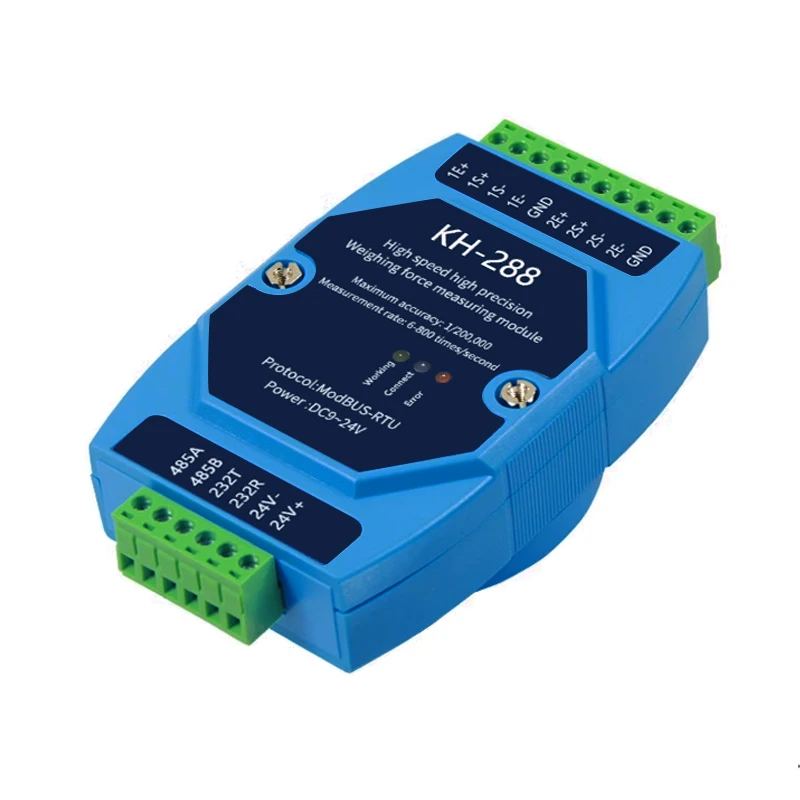 KH-188 Rail Type High-Accuracy  Weighing Module Force Measuring Module Modbus-Rtu Protocol Weight Transmitters