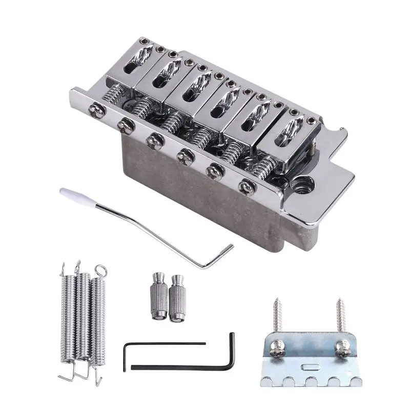 A64T-51.5Mm 2-Point Guitar Tremolo Bridge 36Mm Short Zinc Block For Squier Electric Guitar Accessories