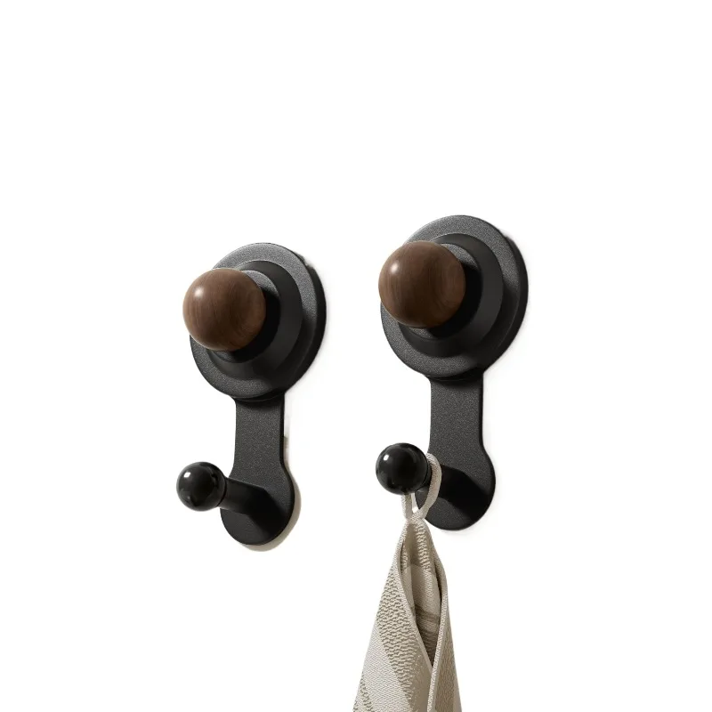 Round ball suction cup hook, no punching, strong load-bearing hanging seamless coat hook