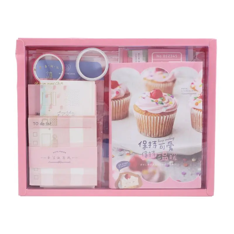 

A29F-Набор эстетических альбомов для скрапбукинга (348 шт.), набор ненужных журналов с принадлежностями для ведения журналов/скрапбукинга, канцелярские принадлежности