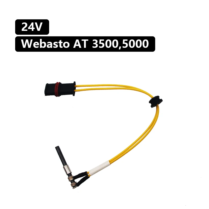 For Webasto Air Top AT 3500,5000 24V Truck Cabin Heater Glow Plug 91371B Diesel Parking Heater Ceramic Pin Ignitors