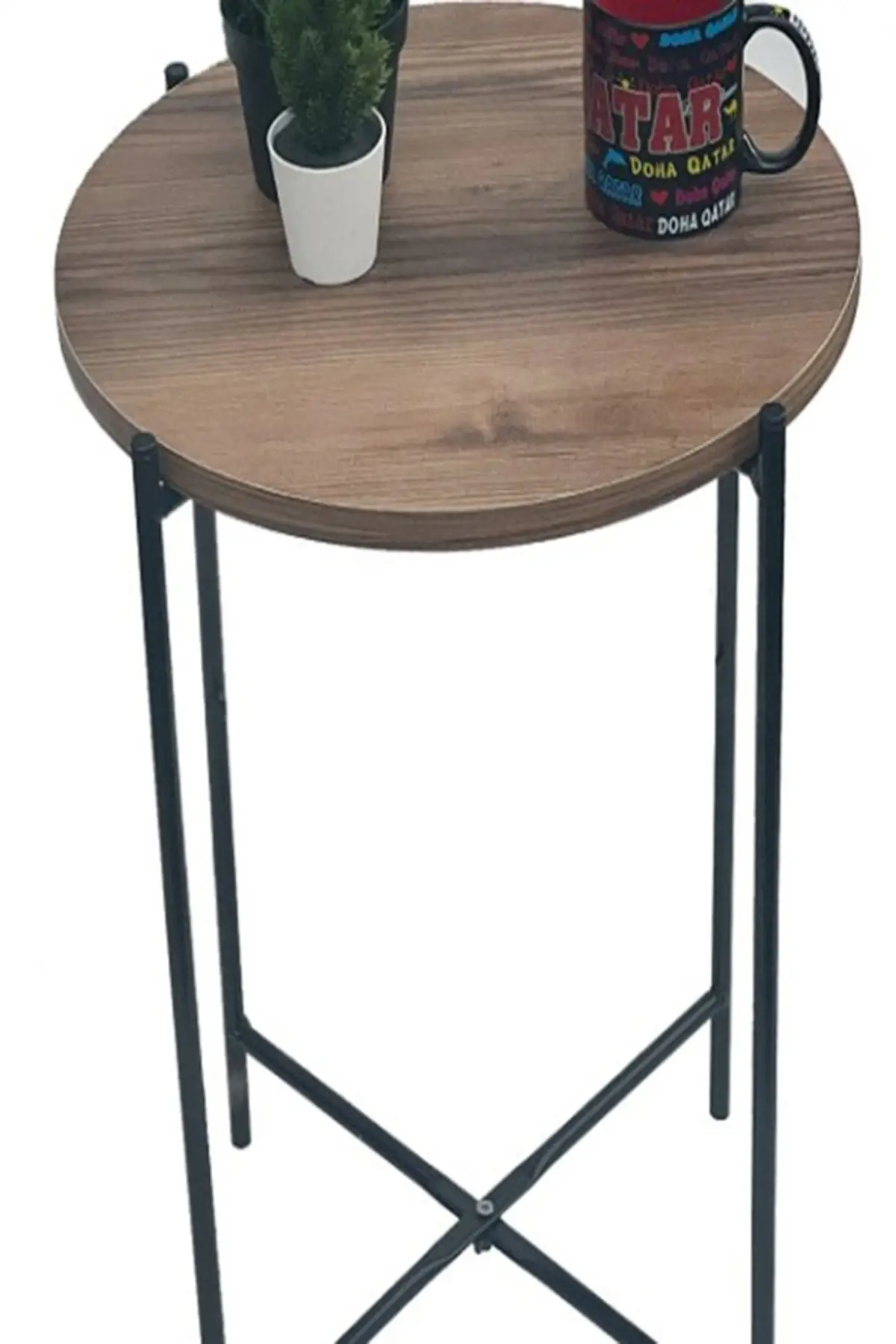 DOLBOVI Osso Decorative Modern Side Table with Zigon Coffee Table Laptop Stand Ps1098 Coffee Table