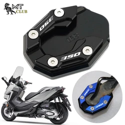 Motocicleta Side Stand Extension Pad, Kickstand, apto para Honda FORZA350, NSS350, ADV350, Forza, Nss, Adv 350, Acessórios CNC, Novo, 2023