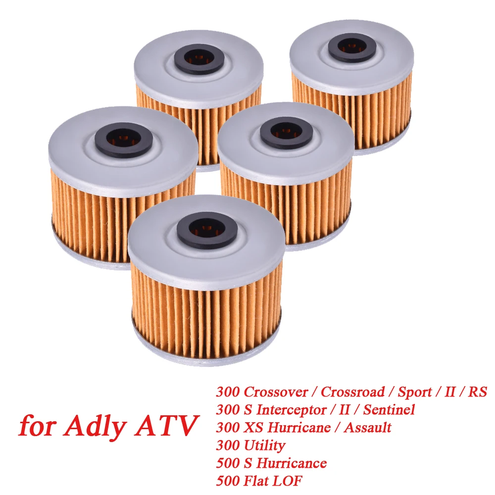 Oil Filter Cleaner for Adly ATV 300 Crossover 300 S Intercepto Sentinel Hurricane Utility 500 S Hurricance 500 Flat LOF