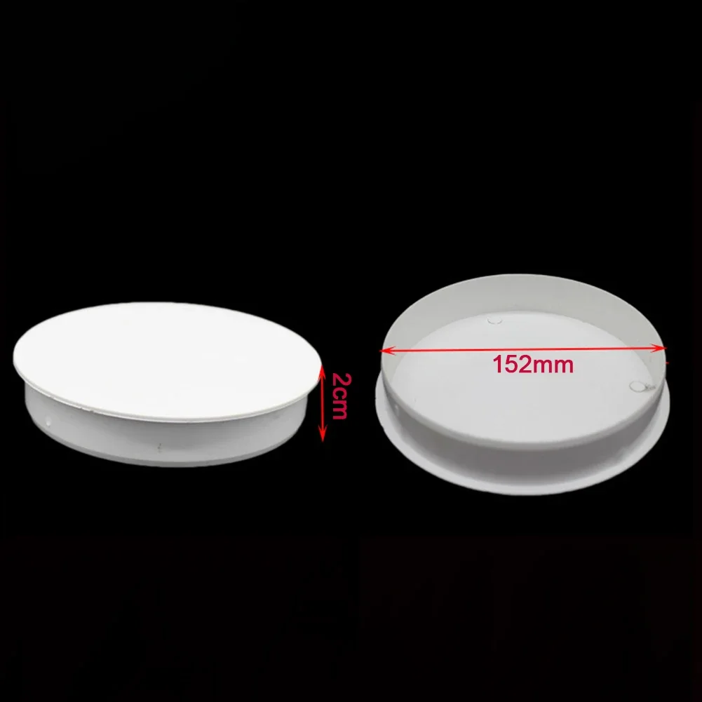 1pcs PVC Pipe Cap Decor Cover Thickened Blocking Cap Sewer Pipe Insect Proof Pipe Cap Protective Cap 50/75/110/160mm ﻿