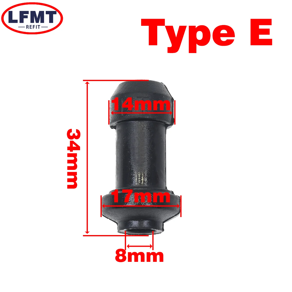 Pinza de bomba inferior superior de freno de motocicleta, amortiguador de manguito disco de goma, bomba de freno, tapa impermeable, cubierta antipolvo, Univesal