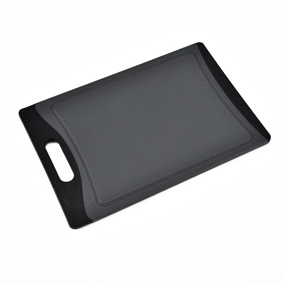 PP Cutting Board Non-slip Chopping Board for Vegetable and Meat(Black) PP Cutting Board Chopping Board for Kitchen