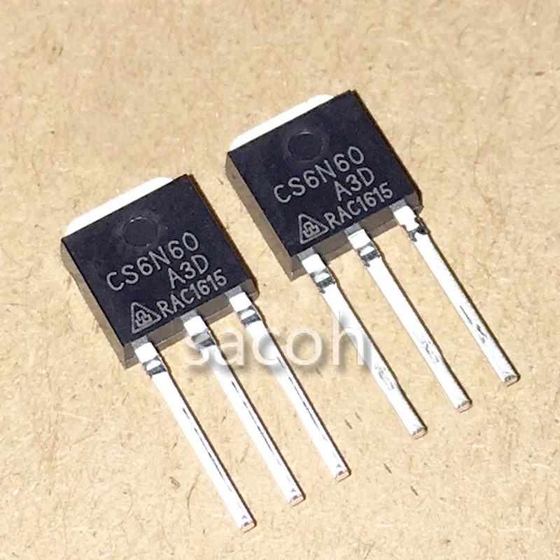 

SACOH Electronic Components 100% Brand New Original In Stock CS6N60A3D 10Pcs