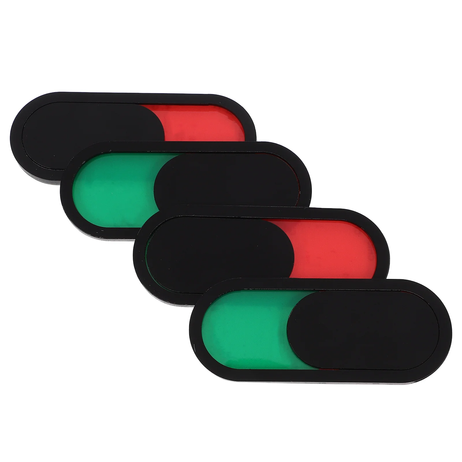 4 قطعة علامة باب منزلق ذاتية اللصق لمؤشر الخصوصية في غرفة الاجتماعات المكتبية في الجلسة علامات غرفة تسجيل الباب المغلقة #3