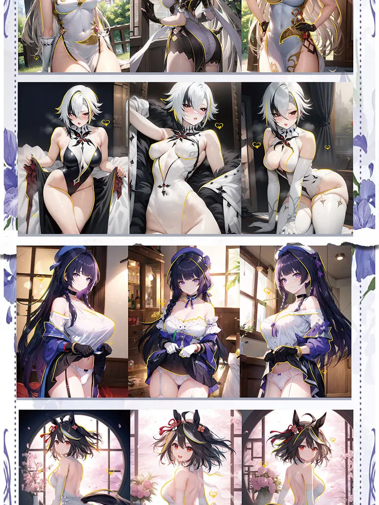 Wholesale Original 36boxes Goddess Story Wind And Moon Are Boundless 2 Cards Waifu ACG TCG Doujin Toys And Hobbies Gift