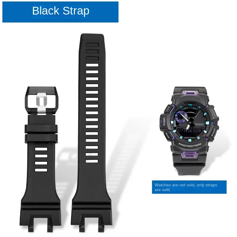 For Casio 5641 GBA-900 G-SHOCK Series GBA-900-1A Special Resin Silicone Strap Accessories Sports Waterproof Chain