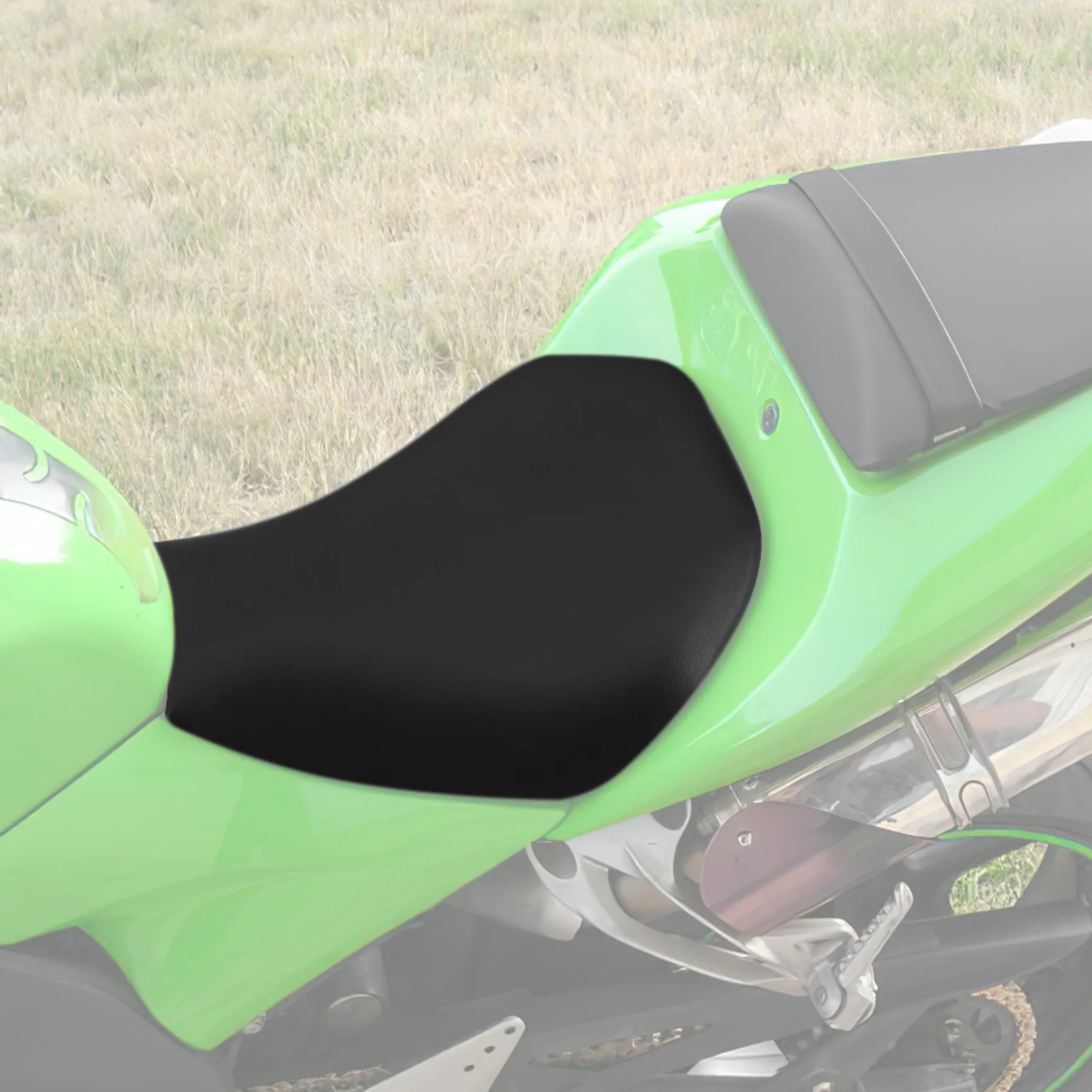 

Черное переднее сиденье водителя для мотоцикла Kawasaki Ninja ZX10R ZX-10R 2006-2007