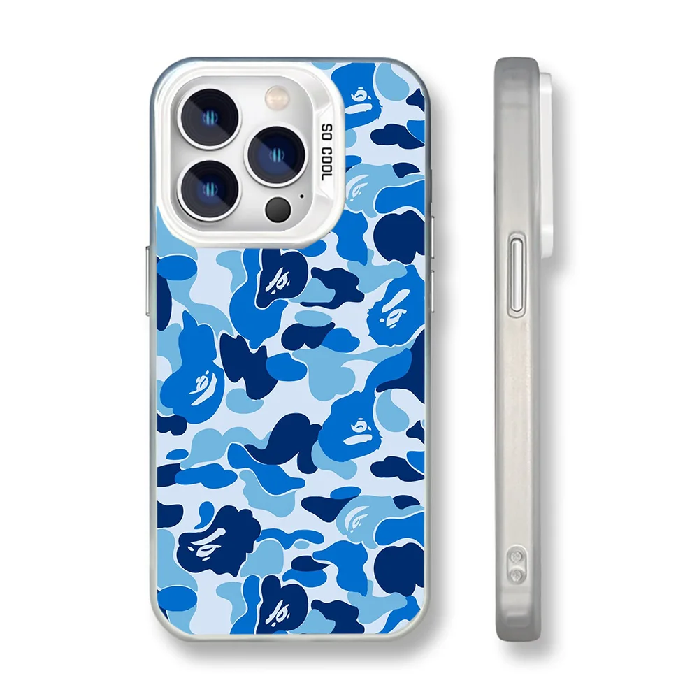 Cases for Phone Accessories B-Bape Matte Back Cover Smartphones 5g For IPhone 16 15 14 13 12 11 Pro Max X XR XSMAX 8 7 Plus Cell