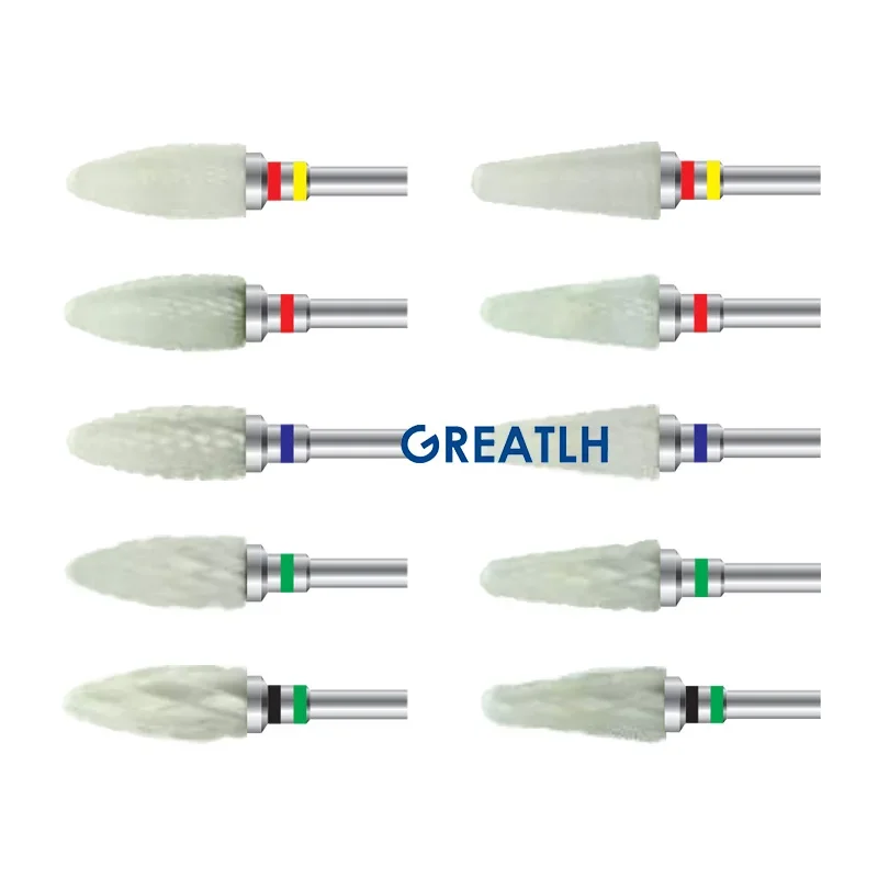 Dental Zirconia Engraving Grinding Head Lab Polishing Tools Dental Instrument for Laboratory Use