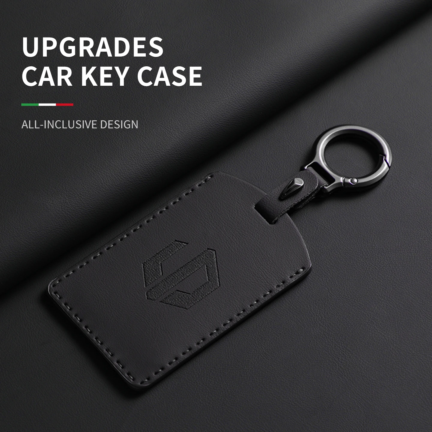 

Original Car Color Leather Car Keyless Case Cover For LEAPMOTOR C11 C16 C10 B01 Car Remote Key Card Kit Protector Accessories