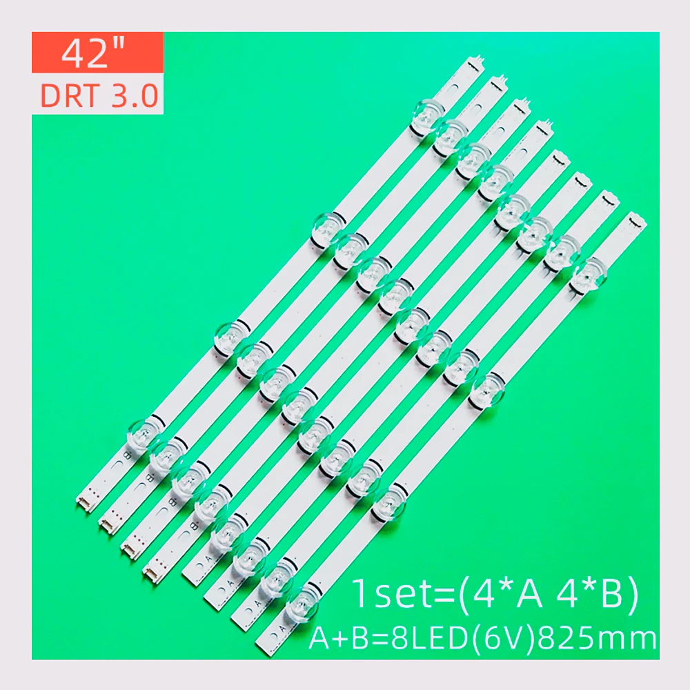 LED strip(8) For TV 42LF5850 42LB582U 42LB582B 42LB5820 42LB580U 42LB563U 42LB653V 42LB652V 42LB631V 42LB630V 42LB629V 42LB552U
