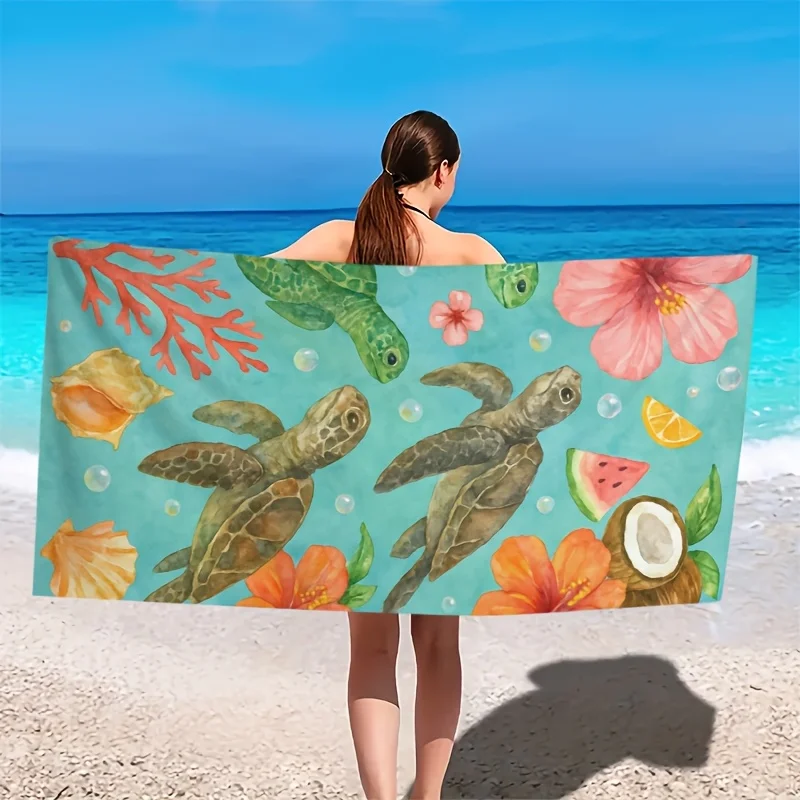A Themed Beach Towel Featuring 