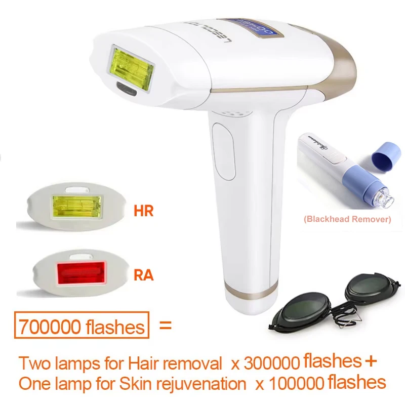 Lescolton IPL Laser Epilator 1300000 Pulsen Ontharing LCD Display Machine T009i Permanente Bikini Trimmer Elektrische Depilator