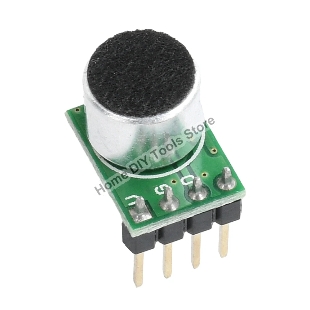 

MAX9812L Electret Amplification Module Voice Module Microphone Preamplifier Module DC 3.3-5.5V