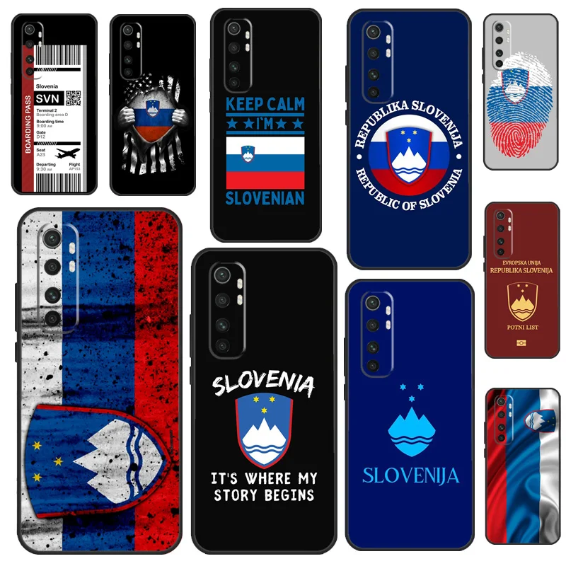 سلوفينيا سلوفينيا العلم فوندا لشاومي 11T 12T 13T 14T Pro 13 14 15 Ultra POCO X7 Pro X3 X5 X6 F5 F6 M6 Pro
