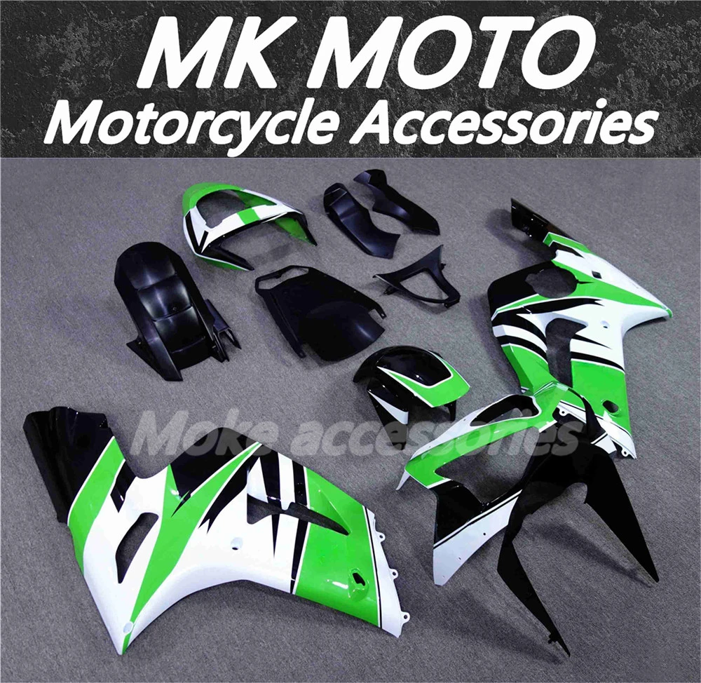 Motorcycle Fairings Kit Fit For Zx-6r 2003-2004 636 Bodywork Set High Quality Abs Injection New Ninja Green White Black