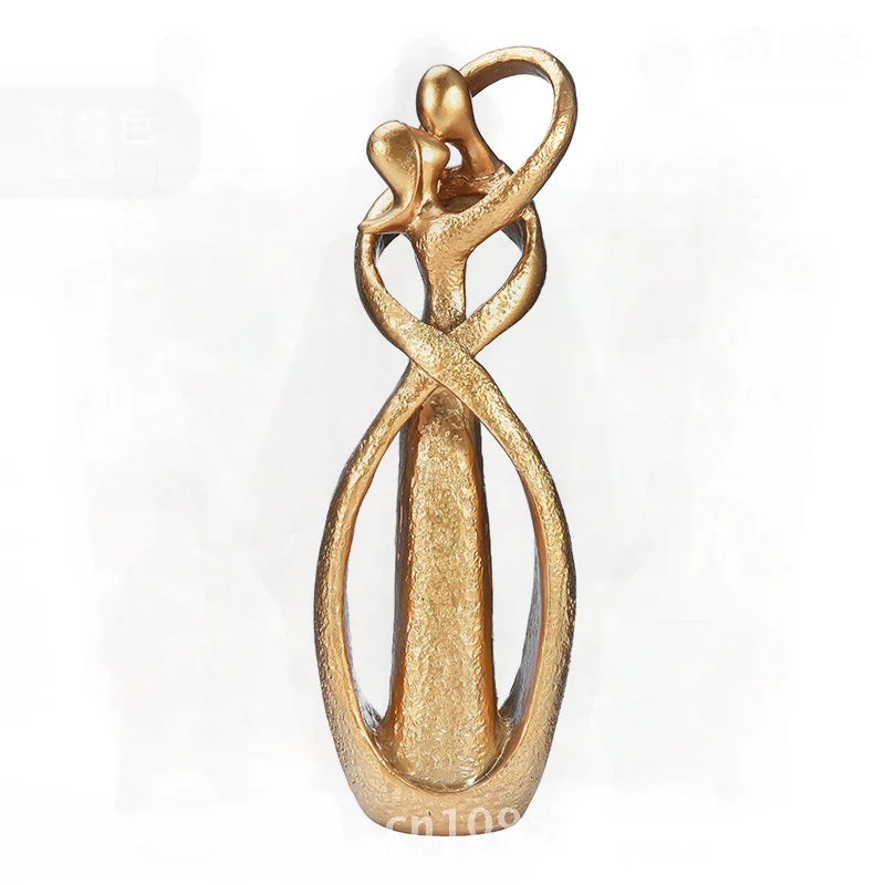 

Abstract Characters Resin Crafts Ornaments Creative Sandstone Art Home Decor Wedding Festival Gift