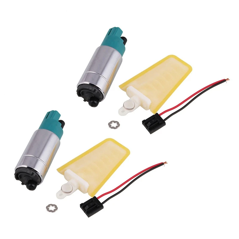 2X Universal Replacement In-Tank Electric Fuel Pump Install Kit Replace 38Mm For Hyundai Kia Mazda Toyota