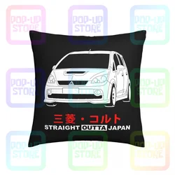 Square Mitsubishi Colt Ralliart Version-R Z27Ag Throw Pillow Cover Pillowcase Washable Decorative Cushion Cover