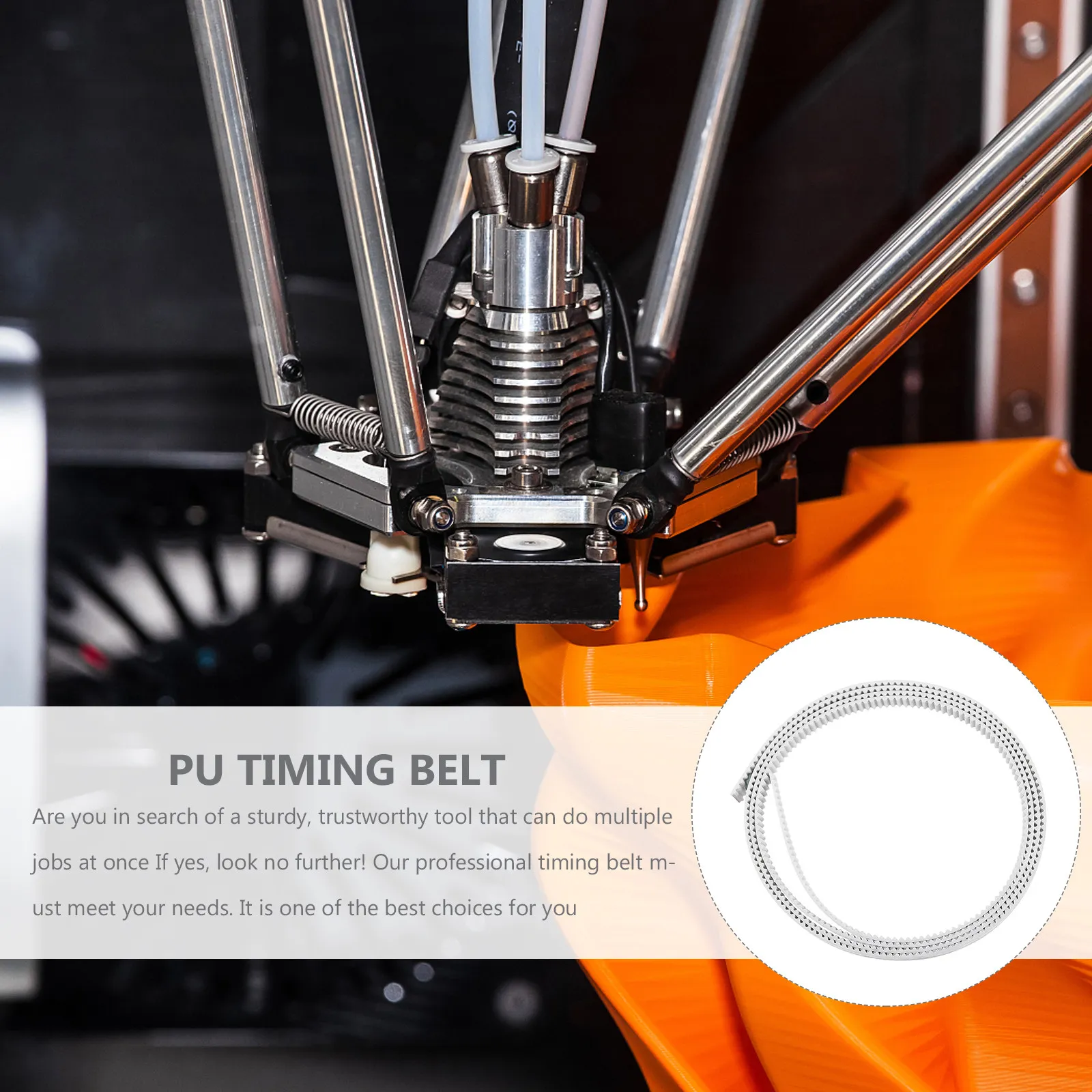 High-Quality 3D Printer Synchronous Belt for Precise, Stable & Space-Saving Linear Transmission