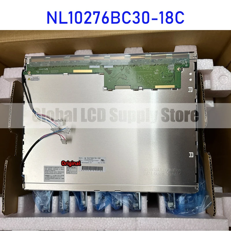 NL10276BC30-18C 15.0 Inch LCD Display Screen Panel Original for NEC 20 Pins Connector Brand New Fully Tested