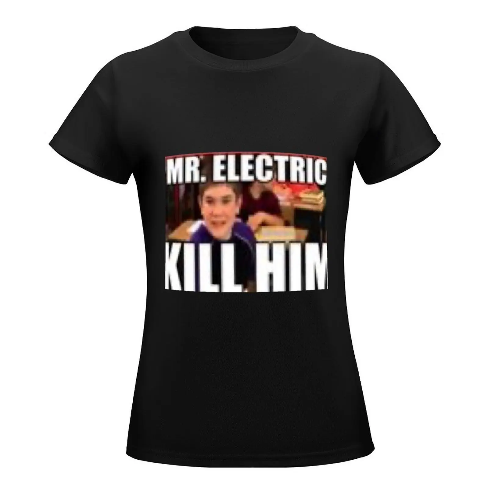 mr electric, do it T-Shirt cute tops vintage Women's clothing