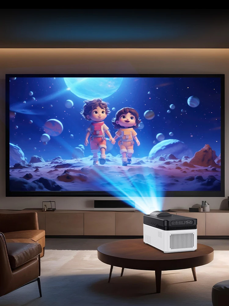 Magcubic Ultra-Kurzdistanz-Projektor HY450 mit Auto-Offset, 1080P, 8K, elektronischem Fokus, 900 ANSI, WiFi6, BT5.4, Allwinner H726, Sprachsteuerung