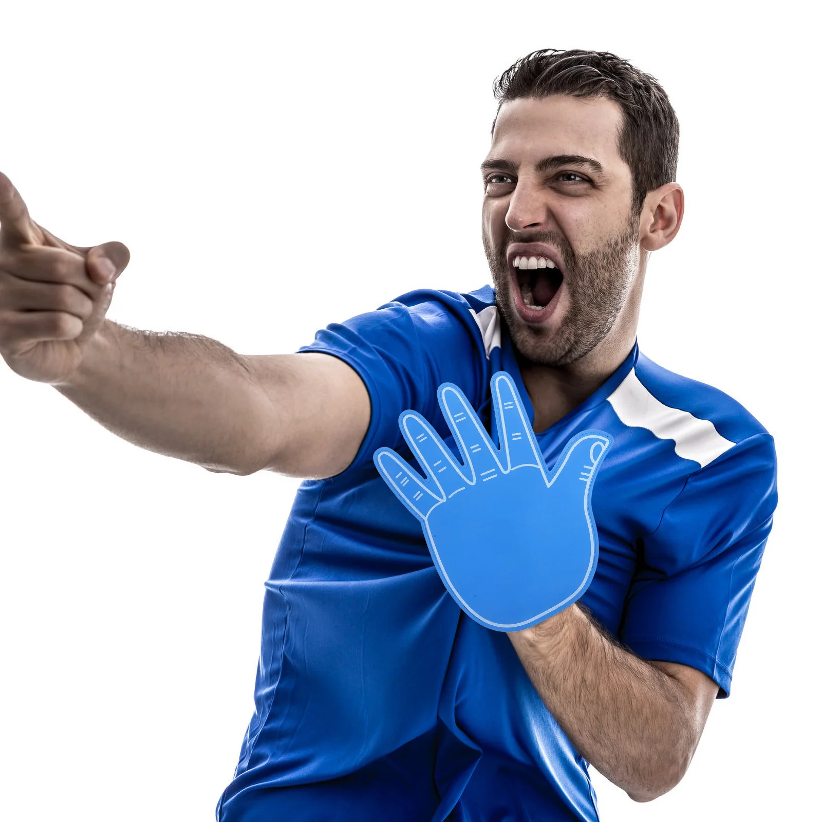 

2Pcs Eva Foam Cheerleading Props Giant Hand Lightweight Flexible Finger Hands for Sports Events Sporting Event Party Supply