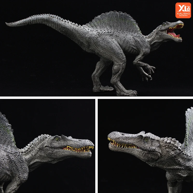 Figura de acción de dinosaurio Jurásico Brinquedo Spinosaurus, modelo de tiranosaurio de boca abierta, colección de juguetes para regalo para niños