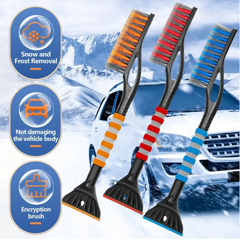 

Car Snow Brush Detachable Ice Scraper Winter Car Snow Scraper Sweeping Shovel Auto Cleaning Brush Windshield ice Remover Tools