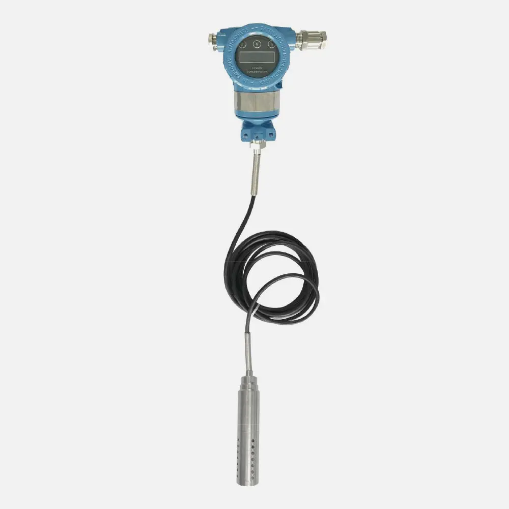 Inline In-Tank Processo Turning Fork, óleo vibratório, medidor de densidade de refrigerante de leite, Industrial, 4-20ma