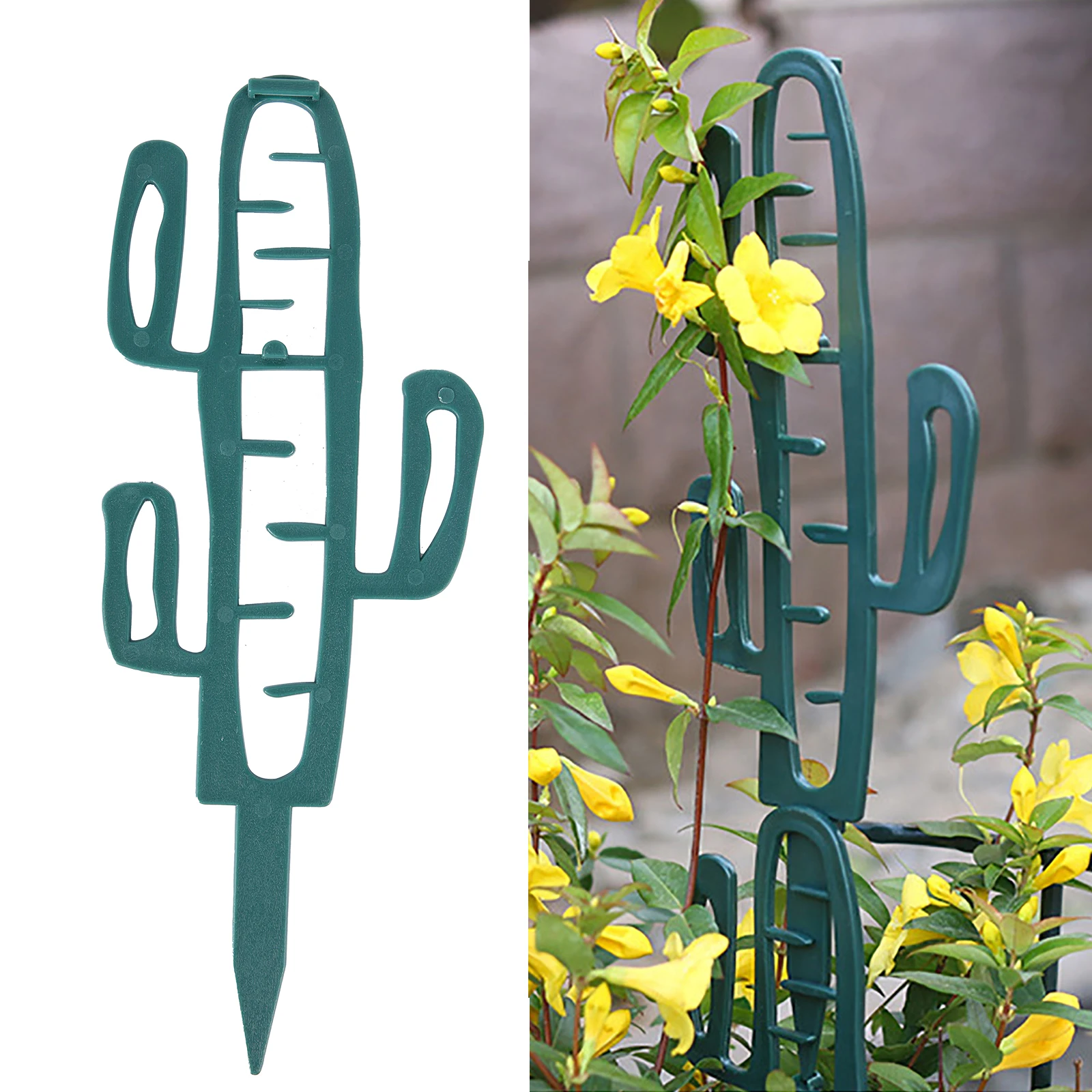 Plant Climbing Support Stand Flower Fixed Trellis Gardening Potted Bonsai Planting Frame Bracket Vine Rack Cactus Monstera Shape